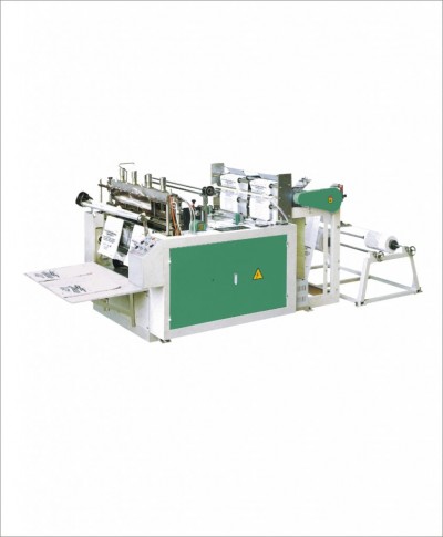 MD-DFR350X2A Computer controlled heat sealing & heat cutting bag making machine (two lines)